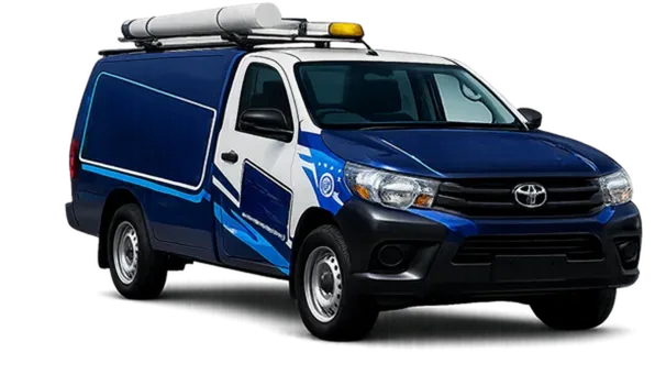 Licensed plumber van servicing Croydon
